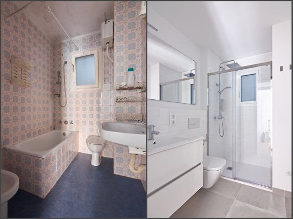 Small Bathroom Renovation in Carmel