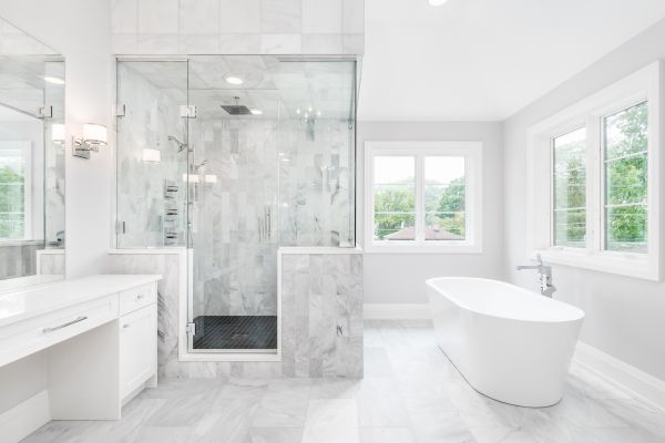 Luxury Bathroom Renovation in Carmel