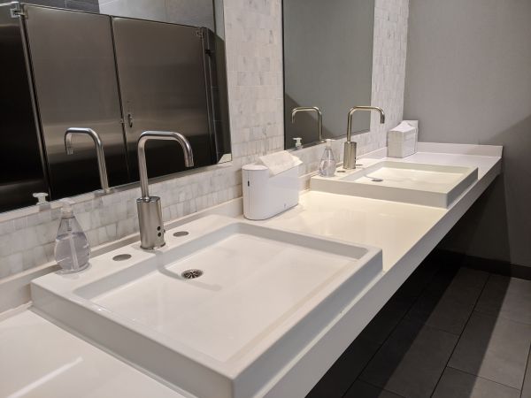 Office Bathroom Renovation in Carmel